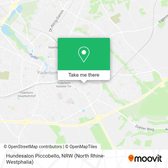 Hundesalon Piccobello map