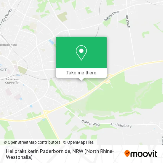 Карта Heilpraktikerin Paderborn de