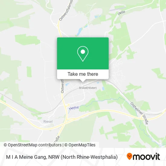 Карта M I A Meine Gang