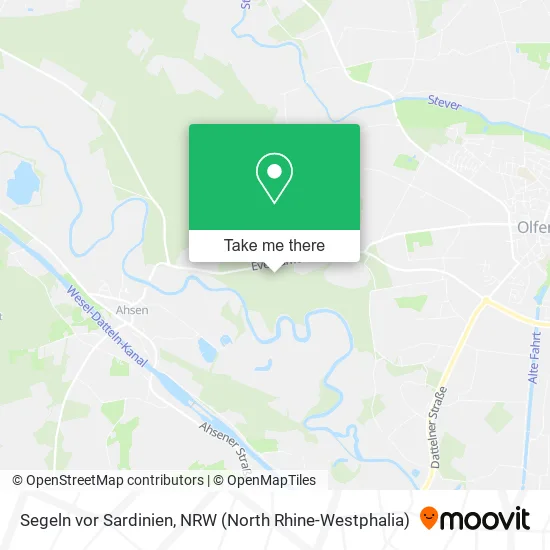 Карта Segeln vor Sardinien