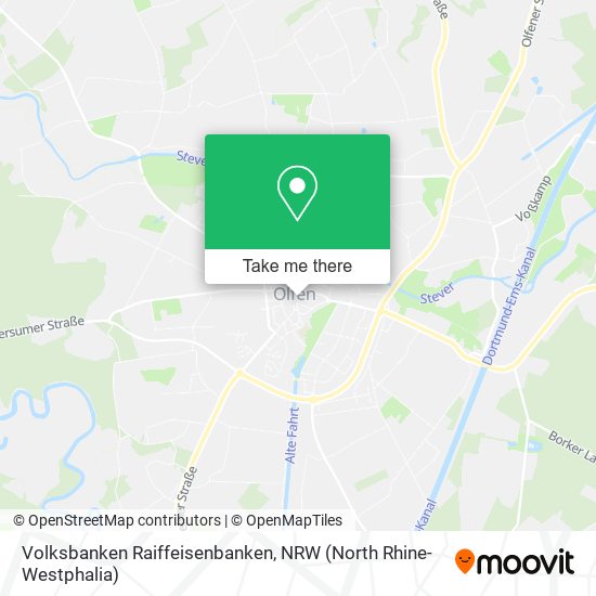 Volksbanken Raiffeisenbanken map
