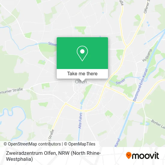 Zweiradzentrum Olfen map