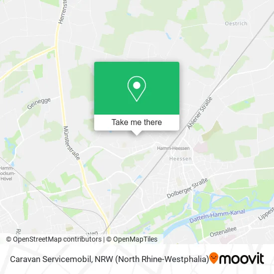 Карта Caravan Servicemobil