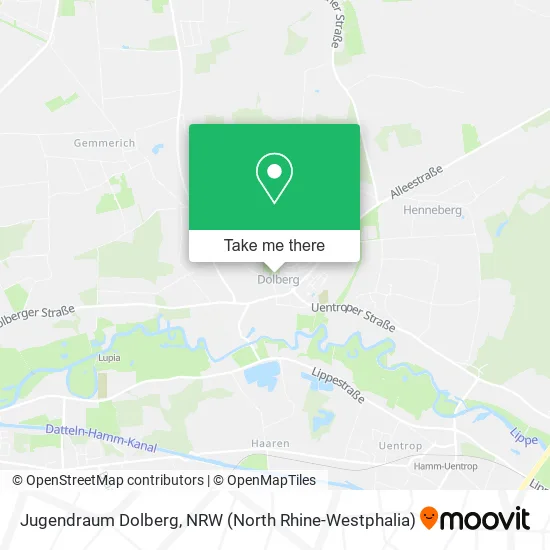 Карта Jugendraum Dolberg