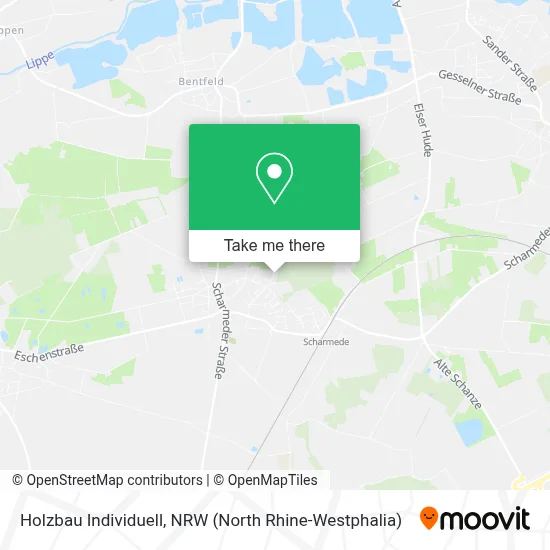 Holzbau Individuell map