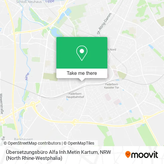 Übersetzungsbüro Alfa Inh.Metin Kartum map