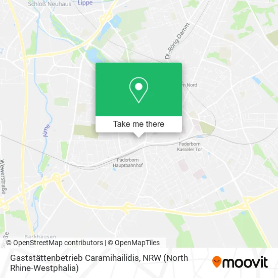 Карта Gaststättenbetrieb Caramihailidis