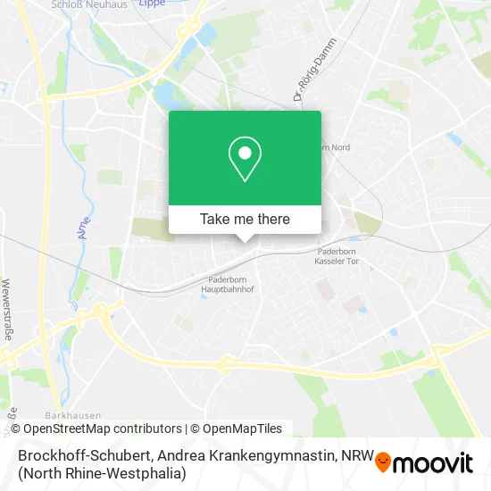 Карта Brockhoff-Schubert, Andrea Krankengymnastin