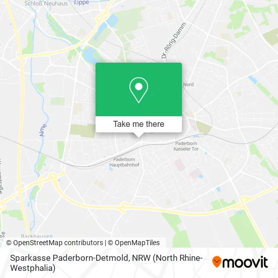 Карта Sparkasse Paderborn-Detmold