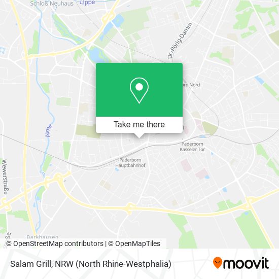 Salam Grill map