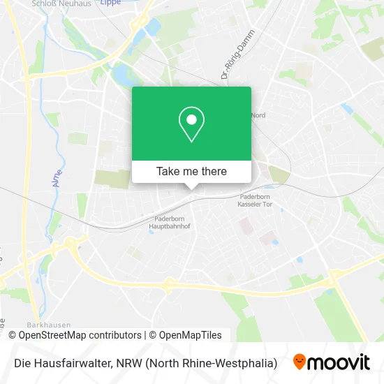 Die Hausfairwalter map