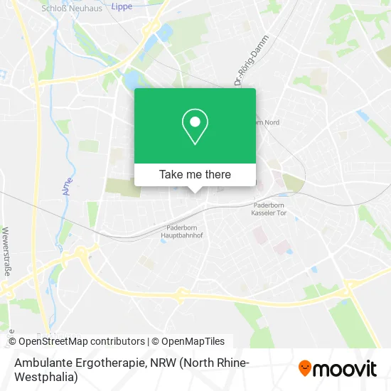 Карта Ambulante Ergotherapie