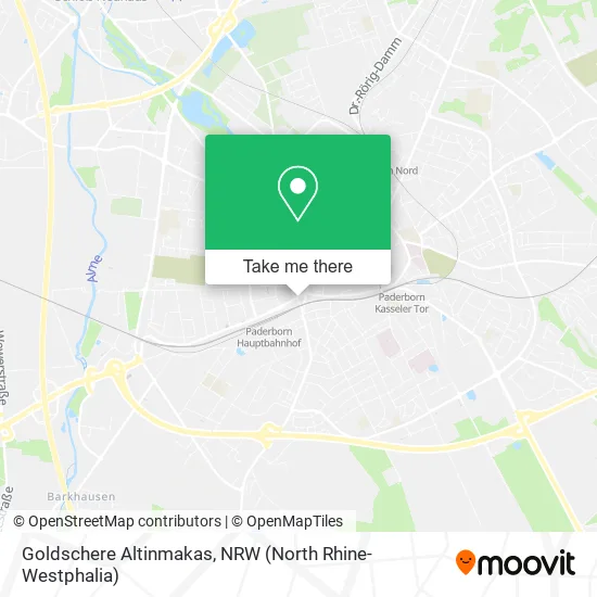 Карта Goldschere Altinmakas