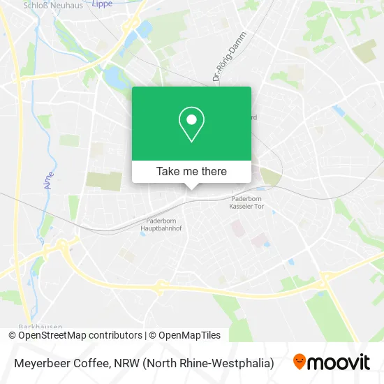 Карта Meyerbeer Coffee