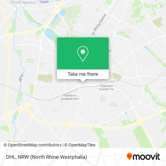 Карта DHL