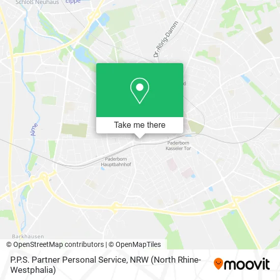P.P.S. Partner Personal Service map