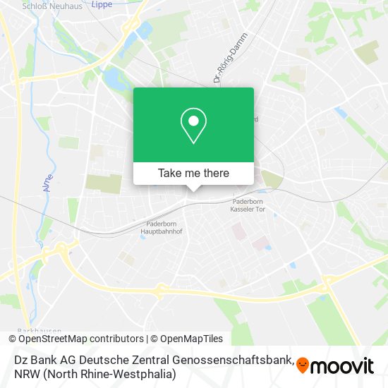 Dz Bank AG Deutsche Zentral Genossenschaftsbank map