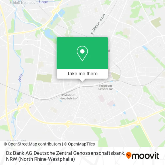 Карта Dz Bank AG Deutsche Zentral Genossenschaftsbank