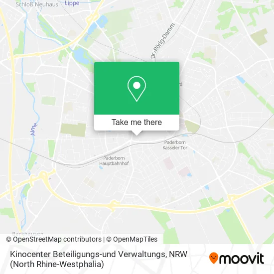 Карта Kinocenter Beteiligungs-und Verwaltungs