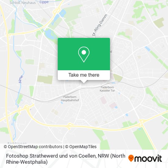 Fotoshop Strathewerd und von Coellen map
