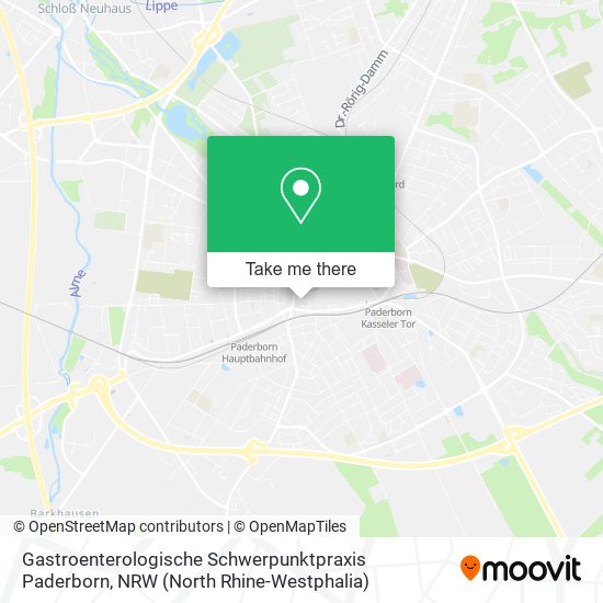 Gastroenterologische Schwerpunktpraxis Paderborn map