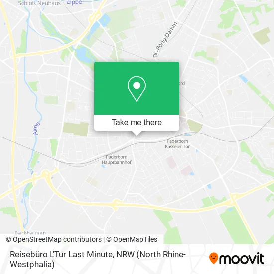 Карта Reisebüro L'Tur Last Minute