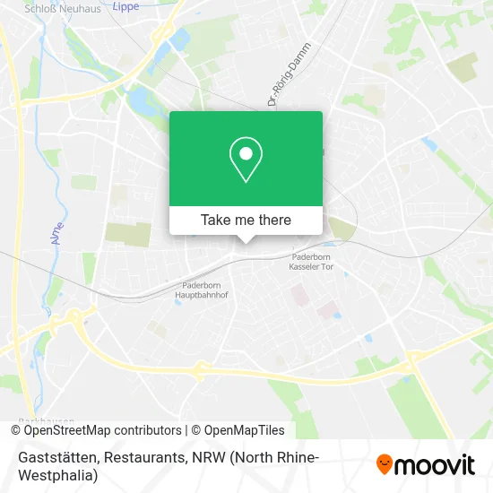 Gaststätten, Restaurants map