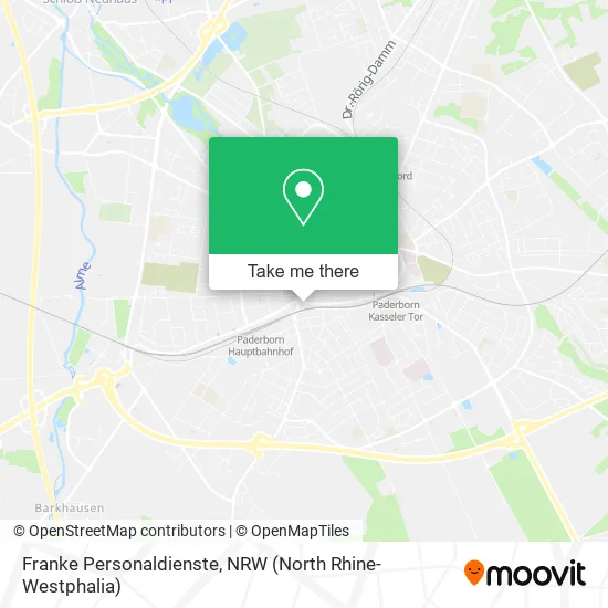 Franke Personaldienste map
