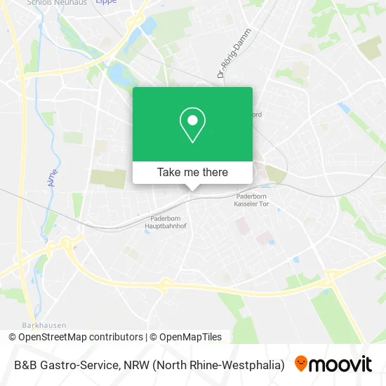 Карта B&B Gastro-Service