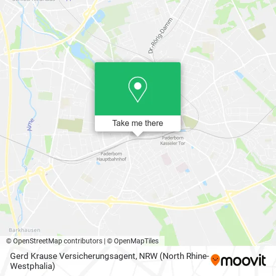 Карта Gerd Krause Versicherungsagent