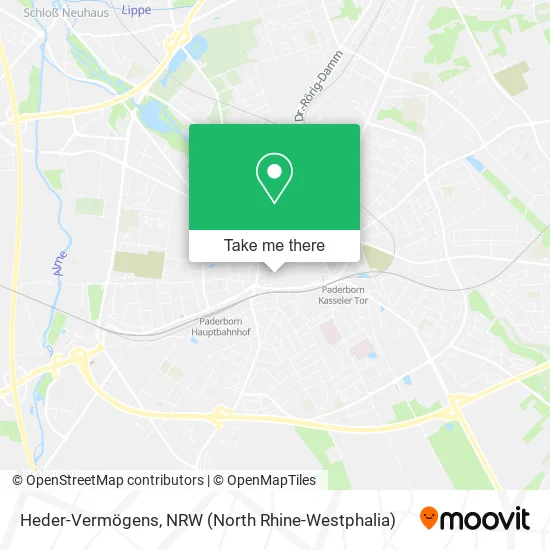 Карта Heder-Vermögens