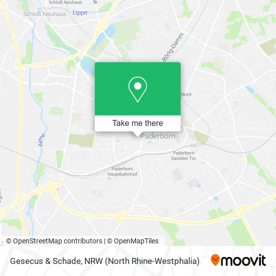 Gesecus & Schade map