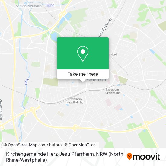 Kirchengemeinde Herz-Jesu Pfarrheim map
