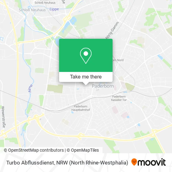 Карта Turbo Abflussdienst