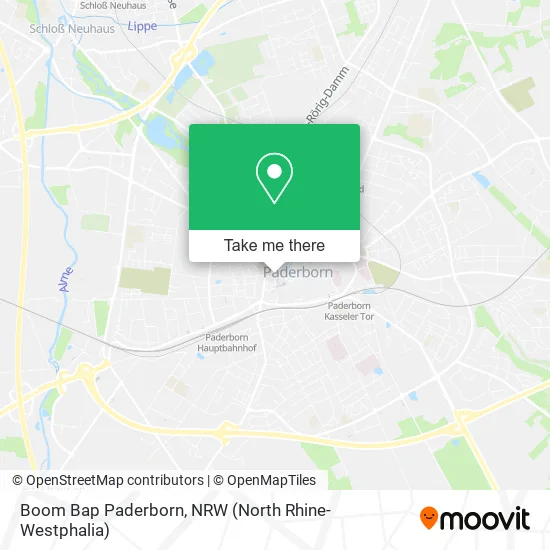 Карта Boom Bap Paderborn
