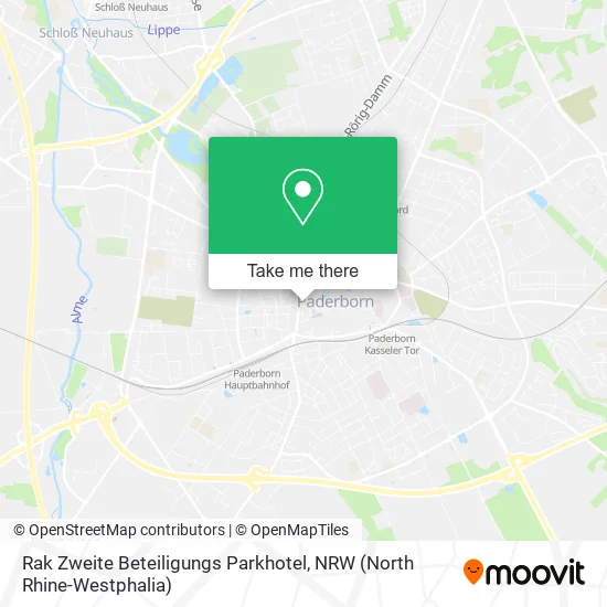 Rak Zweite Beteiligungs Parkhotel map