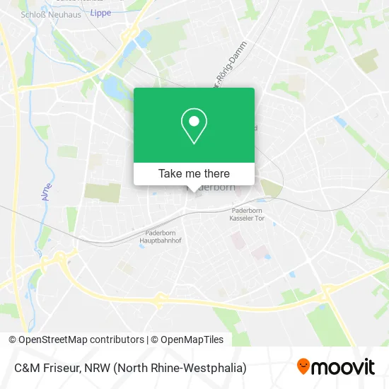 Карта C&M Friseur