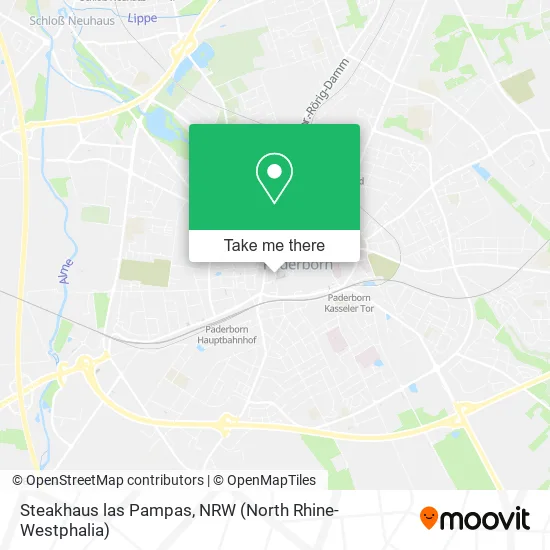 Карта Steakhaus las Pampas