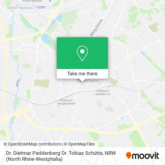Dr. Dietmar Paddenberg Dr. Tobias Schütte map