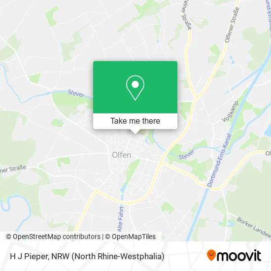 Карта H J Pieper