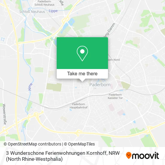 3 Wunderschone Ferienwohnungen Kornhoff map