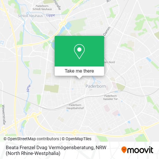Beata Frenzel Dvag Vermögensberatung map