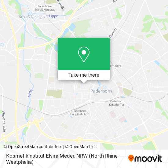 Kosmetikinstitut Elvira Meder map