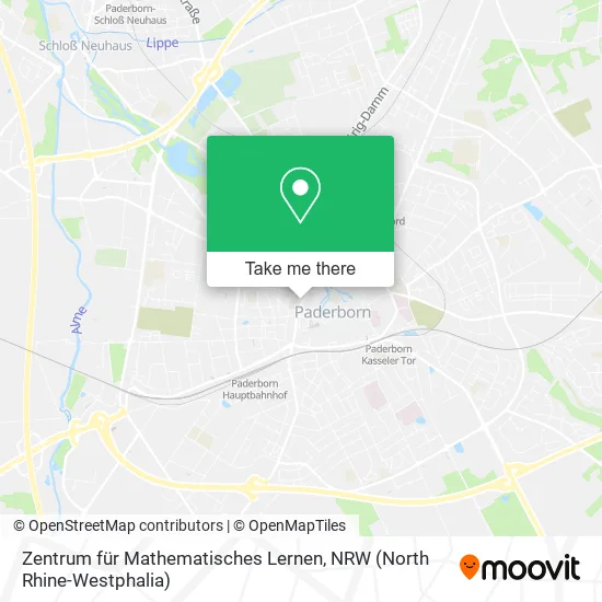 Карта Zentrum für Mathematisches Lernen