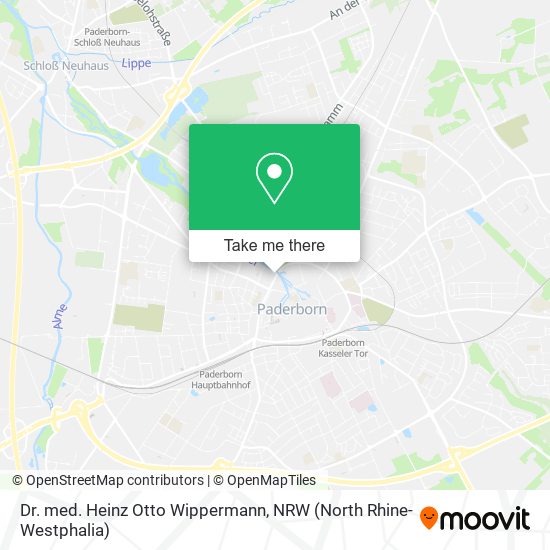 Dr. med. Heinz Otto Wippermann map