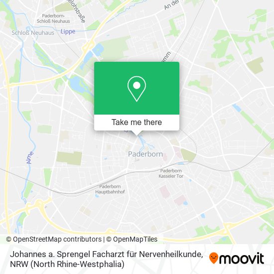 Johannes a. Sprengel Facharzt für Nervenheilkunde map