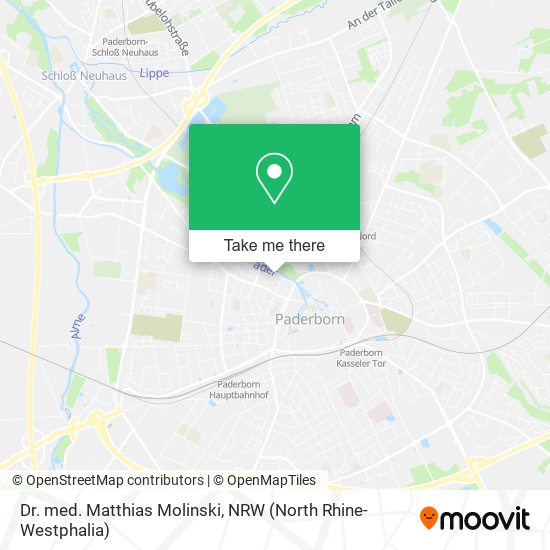 Dr. med. Matthias Molinski map
