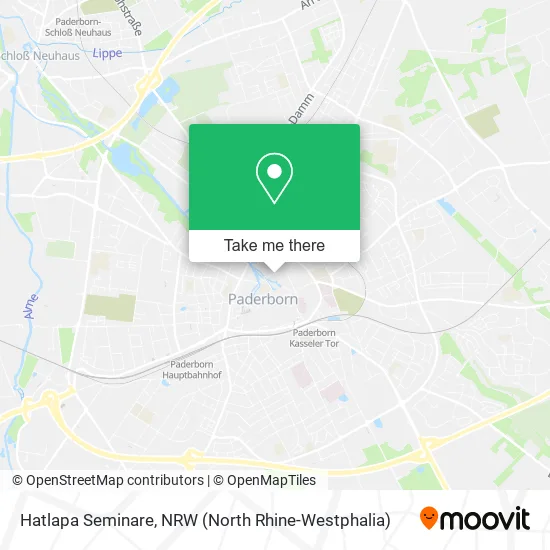 Карта Hatlapa Seminare