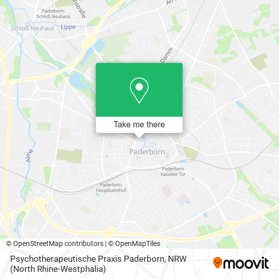Карта Psychotherapeutische Praxis Paderborn
