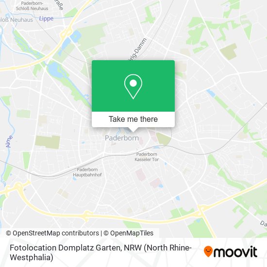 Карта Fotolocation Domplatz Garten